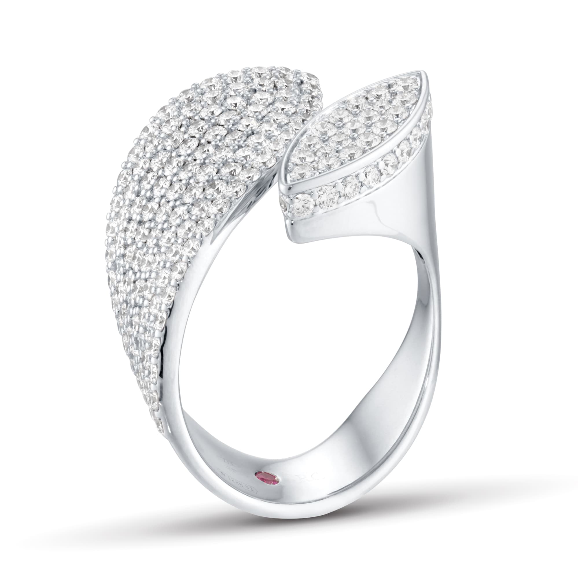 Roberto Coin Petals 18ct White Gold 2.14ct Diamond Ring