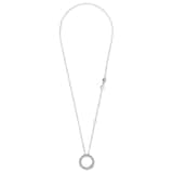 Roberto Coin Love In Verona 18ct White Gold 0.09ct Diamond Pendant Necklace