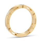 Roberto Coin Love In Verona 18ct Yellow Gold 0.11ct Diamond Ring