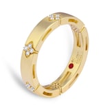 Roberto Coin Love In Verona 18ct Yellow Gold 0.11ct Diamond Ring