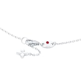 Roberto Coin Diamond Princess 18ct White Gold 0.43ct Diamond Heart Pendant Necklace