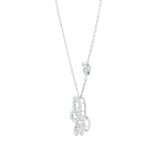 Roberto Coin Diamond Princess 18ct White Gold 0.56ct Diamond Butterfly Pendant Necklace