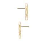 Roberto Coin Desert Flower 18ct Yellow Gold 0.11ct Diamond Stud Earrings