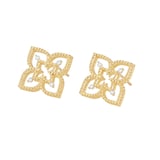 Roberto Coin Desert Flower 18ct Yellow Gold 0.11ct Diamond Stud Earrings