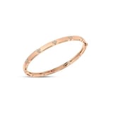 Roberto Coin Love In Verona 18K Rose Gold 0.10cttw Diamond Bangle