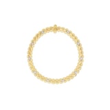 Roberto Coin Cobra 18K Yellow & White Gold 0.15cttw Diamond Bracelet