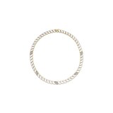 Roberto Coin San Marco 18K Yellow Gold 1.28cttw Diamond & White Enamel Necklace