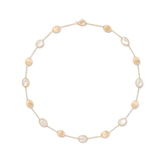 Marco Bicego 18K Yellow Gold Mother Of Pearl Siviglia Necklace