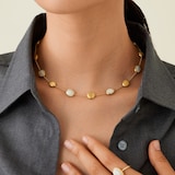 Marco Bicego 18K Yellow Gold Mother Of Pearl Siviglia Necklace