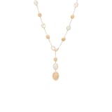 Marco Bicego 18K Yellow Gold Mother Of Pearl & 0.1ctw Diamond Necklace