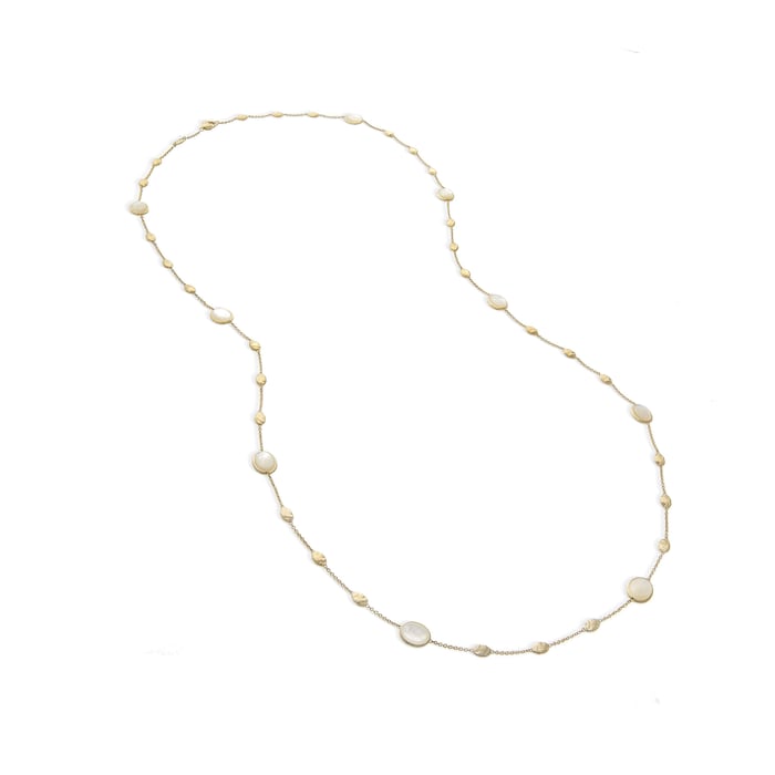 Marco Bicego 18K Yellow Gold Mother Of Pearl Necklace