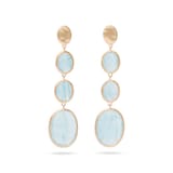 Marco Bicego 18K Yellow Gold Aquamarine Drop Earrings