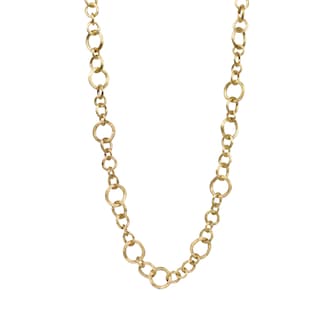 Marco Bicego 18k Yellow Gold Jaipur Circle Link Necklace 36" Marco Bicego 18k Yellow Gold Jaipur Circle Link Necklace 36"