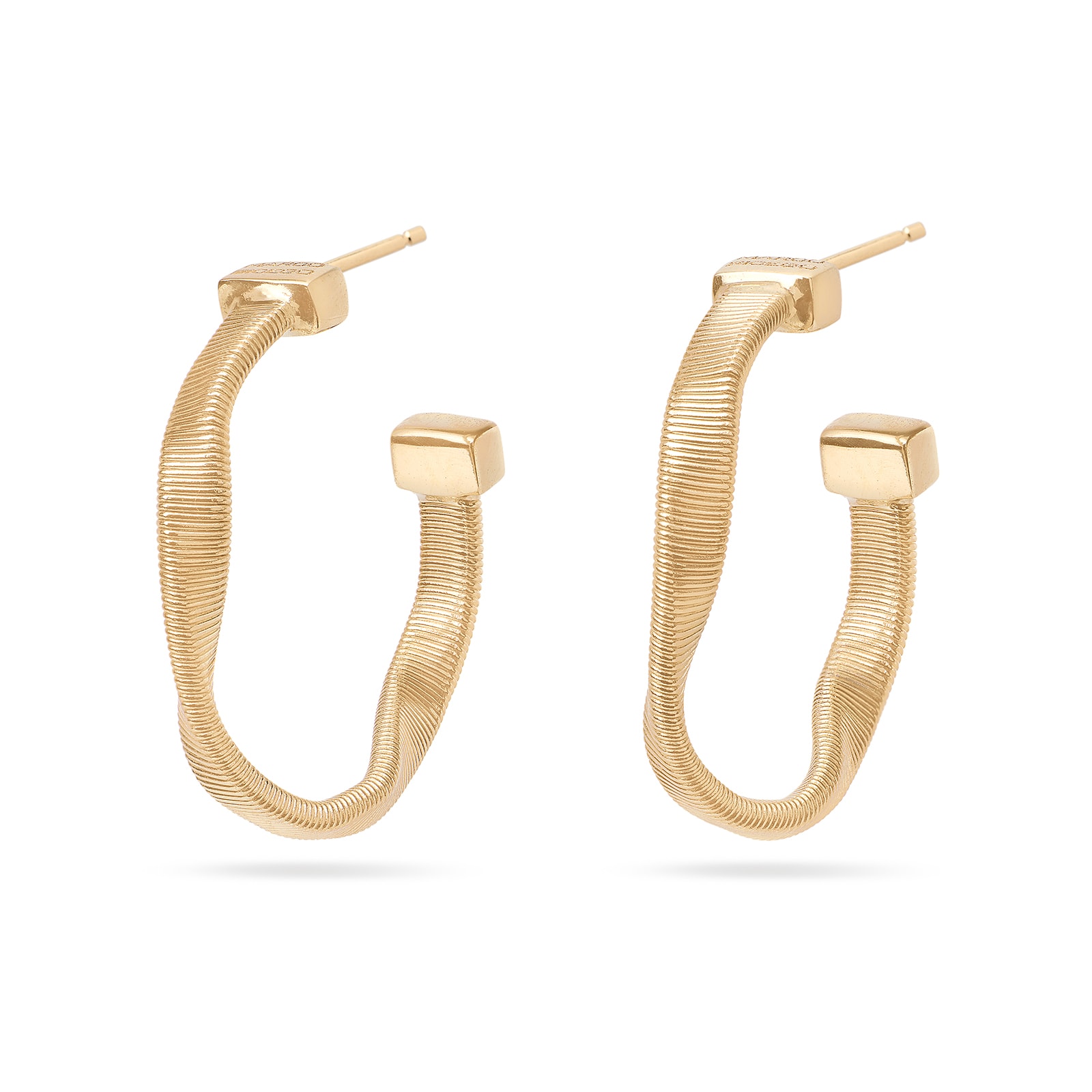 Marco Bicego 18k Yellow Gold Marrakech Twist Hoop Earrings
