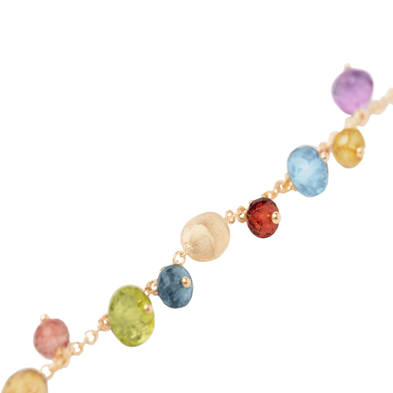 Marco Bicego 18K Yellow Gold Africa Multi Stone Bracelet