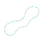 Marco Bicego 18K Yellow Gold Siviglia Gold & Turquoise Necklace
