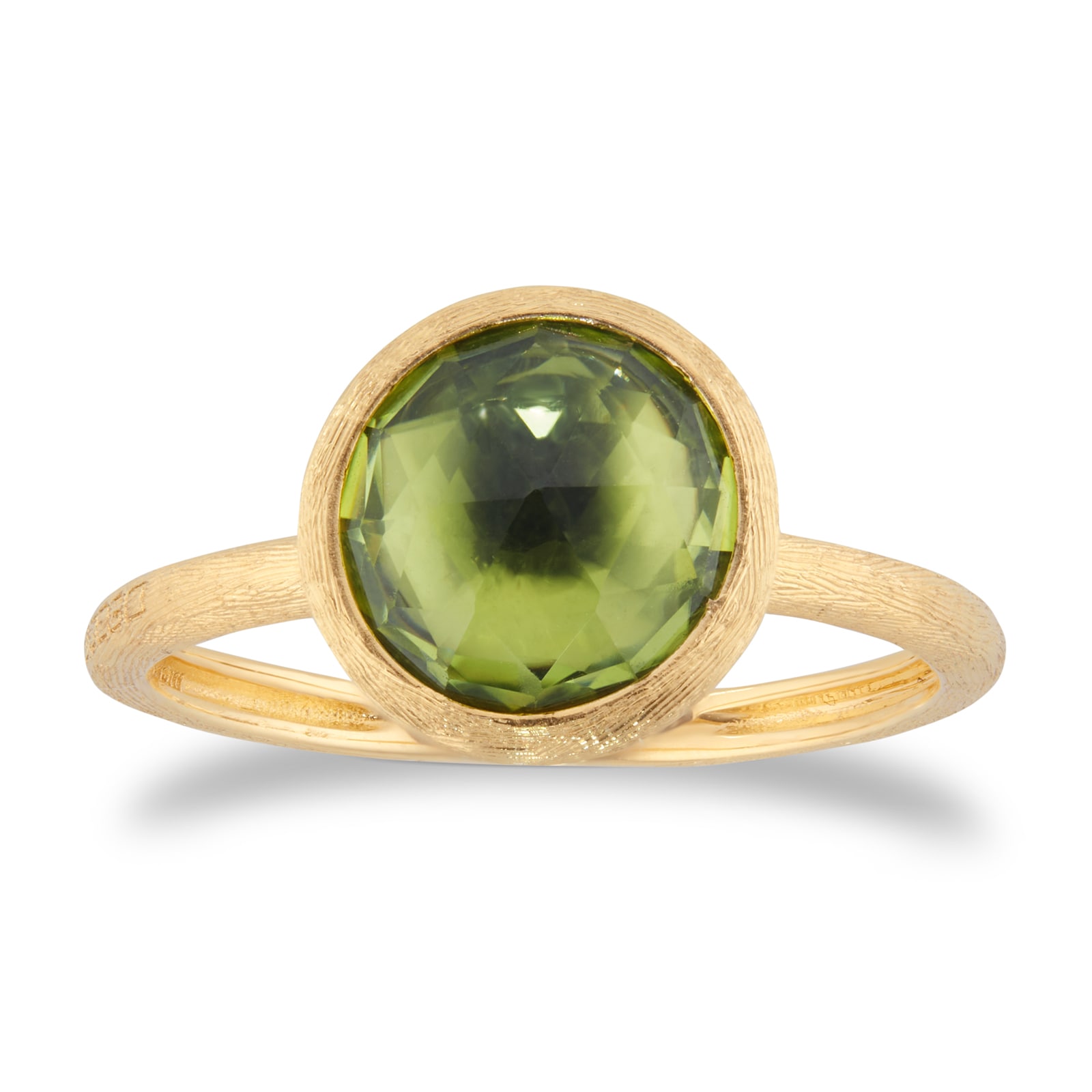Marco Bicego 18ct Yellow Gold Jaipur Colour Collection Peridot Stacking Ring Marco Bicego 18ct Yellow Gold Jaipur Colour Collection Peridot Stacking Ring