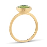 Marco Bicego 18ct Yellow Gold Jaipur Colour Collection Peridot Stacking Ring