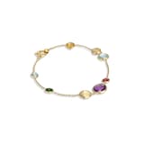 Marco Bicego 18ct Yellow Gold Jaipur Colour Collection Mixed Gemstone Bracelet