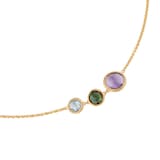 Marco Bicego 18ct Yellow Gold Jaipur Colour Collection Mixed Gemstone Necklace