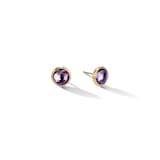 Marco Bicego 18ct Yellow Gold Jaipur Colour Collection Amethyst Stud Earrings