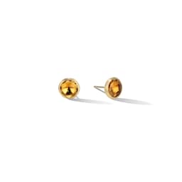 37550432 - 18ct Yellow Gold Jaipur Colour Collection Citrine Stud Earrings
