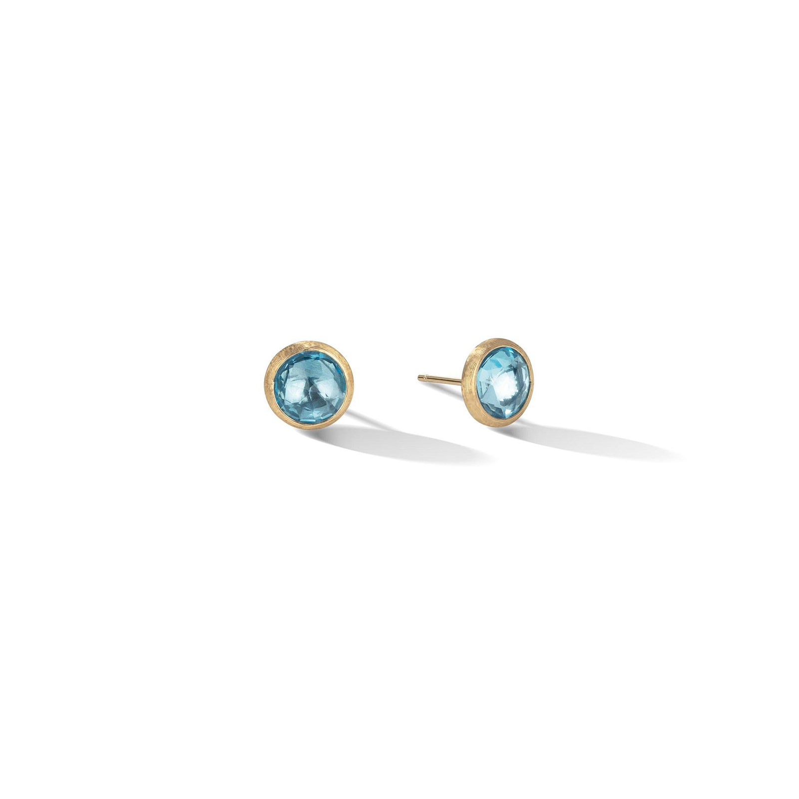 Marco Bicego 18ct Yellow Gold Jaipur Colour Collection Topaz Stud Earrings