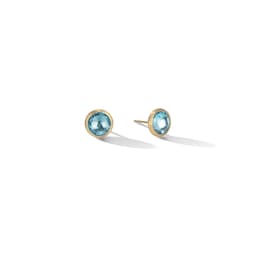 37550434 - 18ct Yellow Gold Jaipur Colour Collection Topaz Stud Earrings