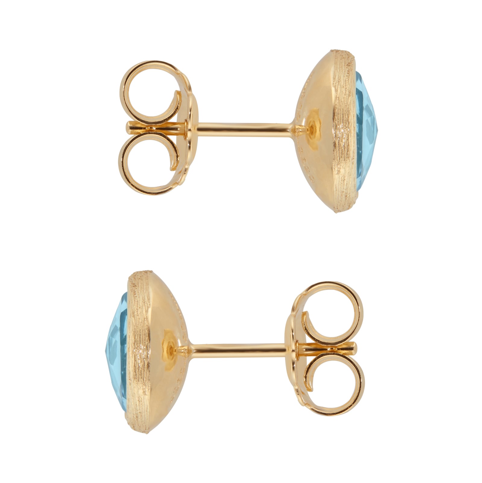 Marco Bicego 18ct Yellow Gold Jaipur Colour Collection Topaz Stud Earrings Marco Bicego 18ct Yellow Gold Jaipur Colour Collection Topaz Stud Earrings
