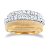 Marco Bicego 18ct Yellow Gold Masai Collection Diamond Ring