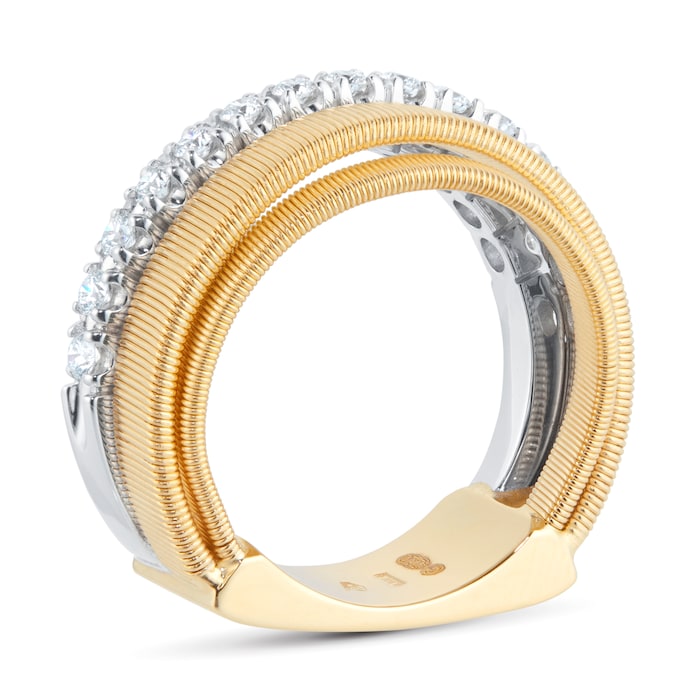 Marco Bicego 18ct Yellow Gold Masai Collection Diamond Ring