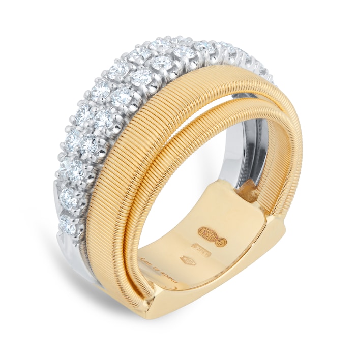 Marco Bicego 18ct Yellow Gold Masai Collection Diamond Ring