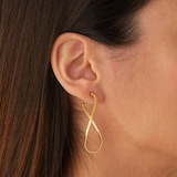 Marco Bicego 18ct Yellow Gold Marrakech Diamond Drop Earrings