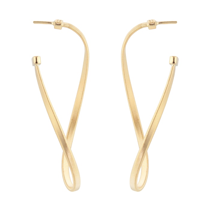 Marco Bicego 18ct Yellow Gold Marrakech Diamond Drop Earrings