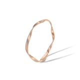 Marco Bicego 18k Rose Gold Marrakech Twisted Ribbed Bracelet