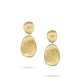 Marco Bicego 18k Yellow Gold Lunaria Double Petal Drop Earrings