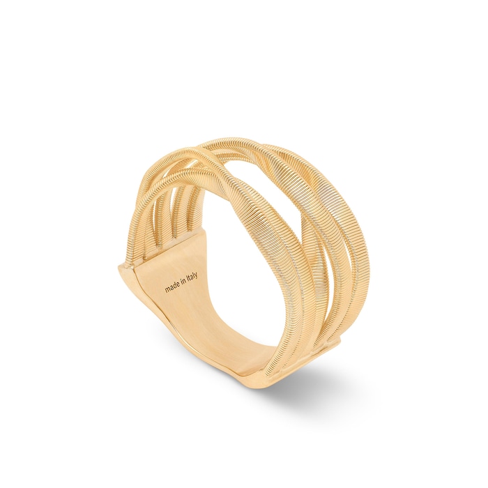 Marco Bicego 18ct Yellow Gold Marrakech Five Strand Coil Ring