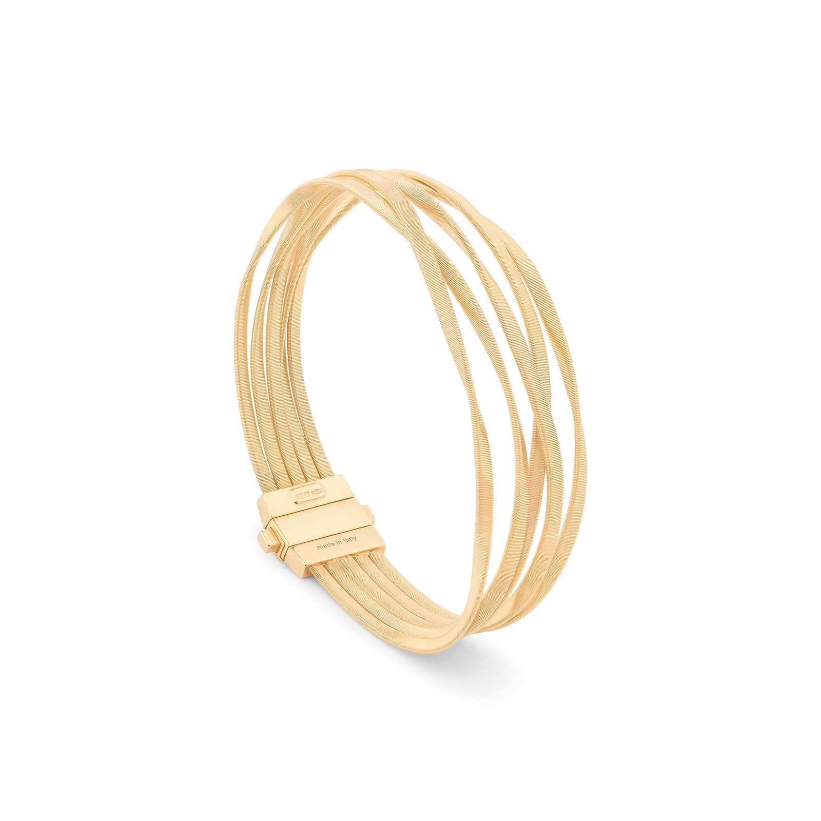 Marco Bicego 18ct Yellow Gold Marrakech Five Strand Coil Bracelet