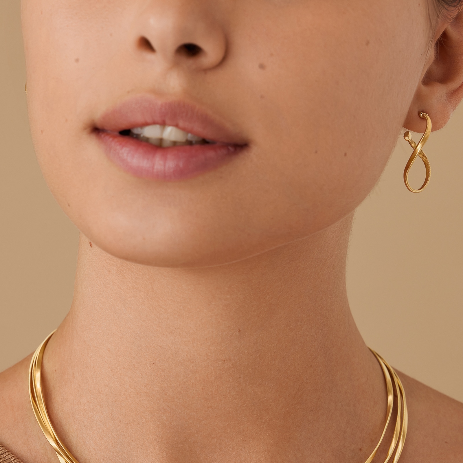 Marco Bicego 18ct Yellow Gold Marrakech Coil Drop Earrings Marco Bicego 18ct Yellow Gold Marrakech Coil Drop Earrings