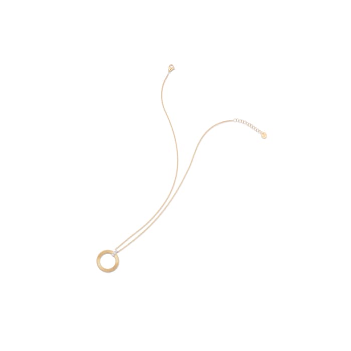Marco Bicego 18ct Yellow Gold Masai Diamond Circle Pendant