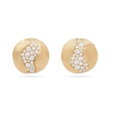 Marco Bicego 18ct Yellow Gold Africa Collection Diamond Stud Earrings