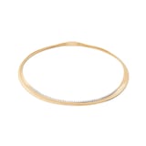 Marco Bicego 18ct Yellow Gold Masai Multi Strand Diamond Tennis Necklace