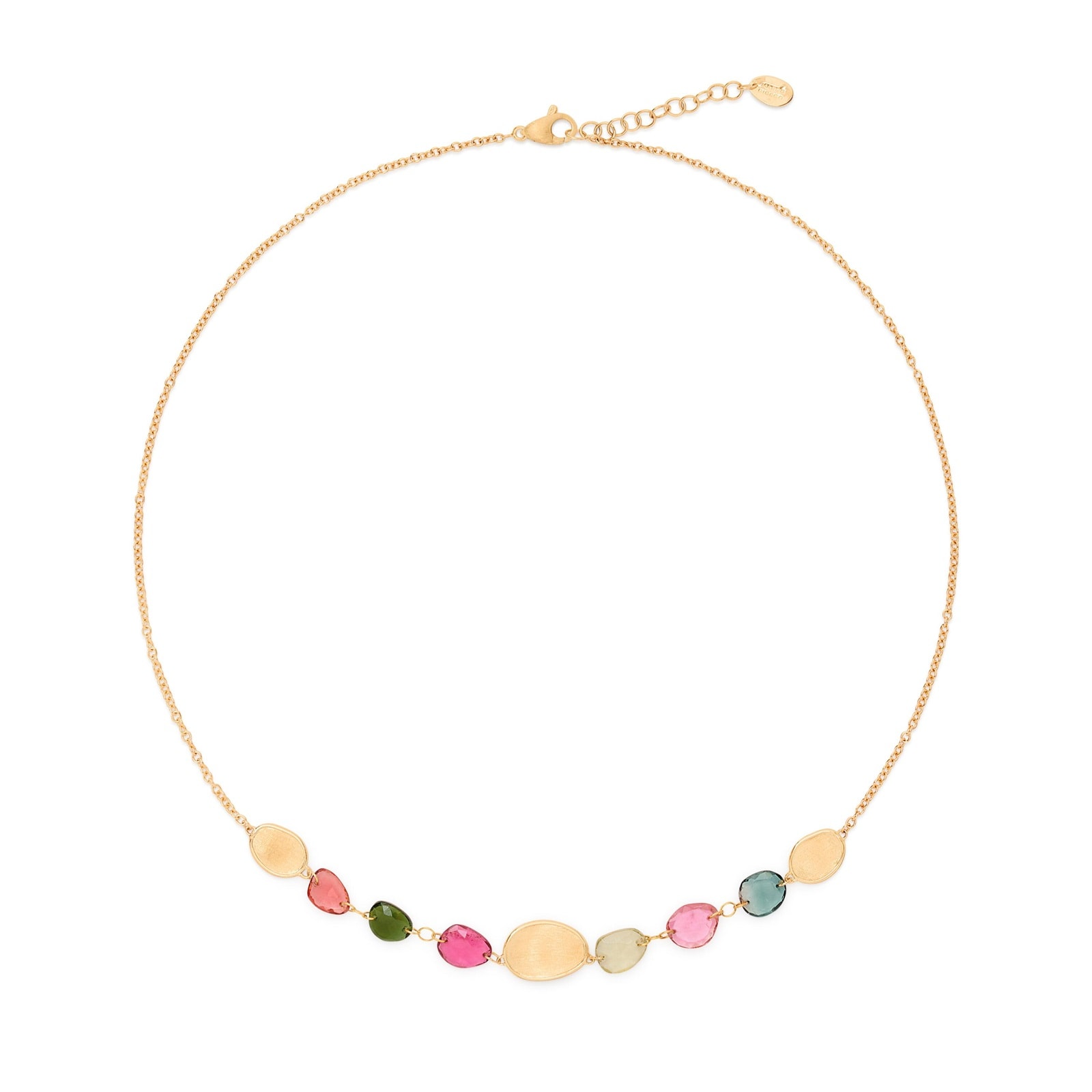 Marco Bicego 18ct Yellow Gold Lunaria Tourmaline Necklace
