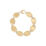 Marco Bicego 18K Yellow Gold Lunaria Diamond Accent Leaf Bracelet
