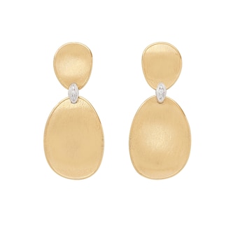 Marco Bicego 18K Yellow Gold Lunaria Diamond Accent Chandelier Drop Earrings Marco Bicego 18K Yellow Gold Lunaria Diamond Accent Chandelier Drop Earrings