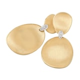 Marco Bicego 18K Yellow Gold Lunaria Diamond Accent Chandelier Drop Earrings