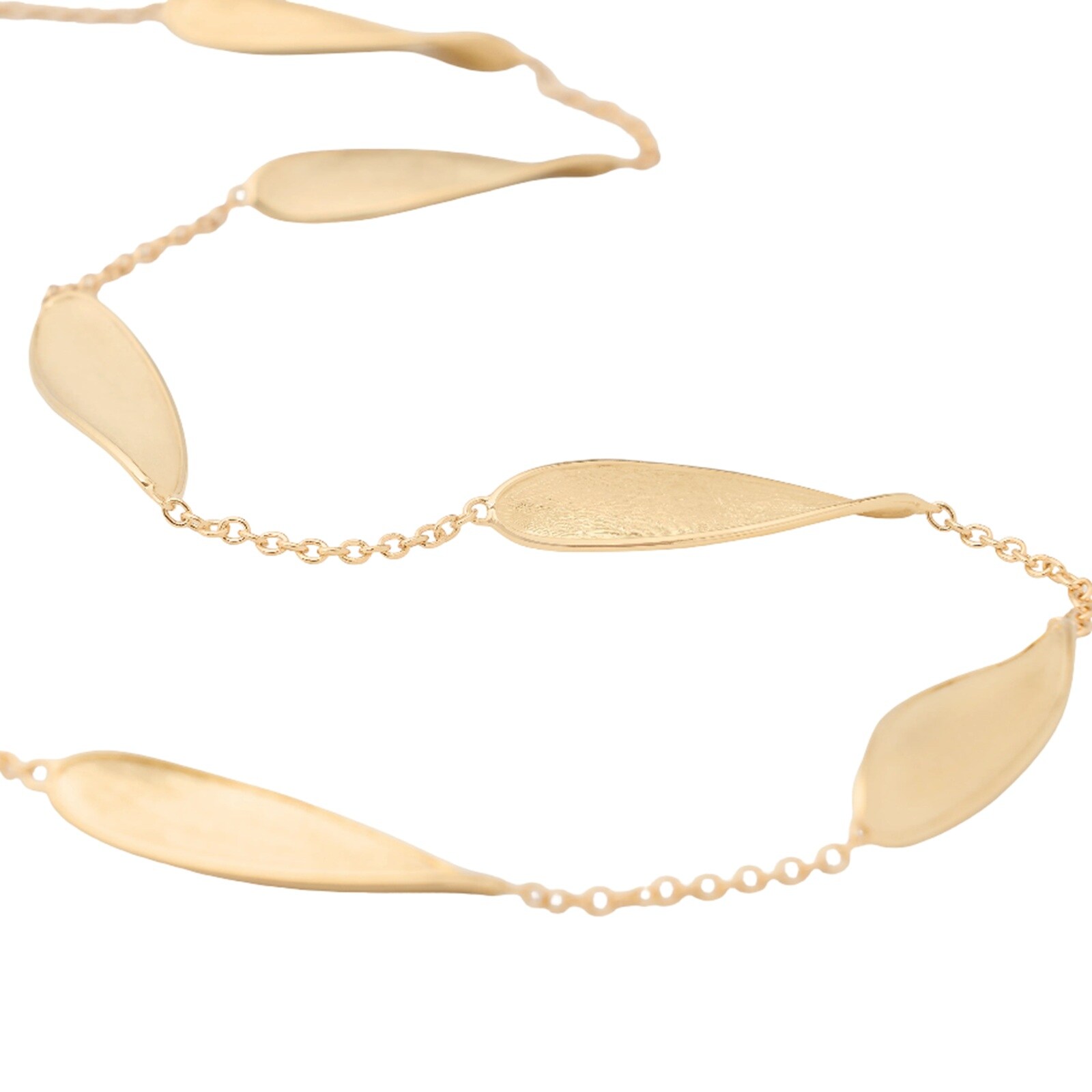 Marco Bicego 18K Yellow Gold Lunaria Twist Necklace