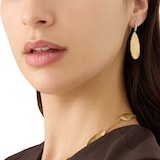 Marco Bicego 18K Yellow Gold Lunaria Twist Diamond Drop Earrings