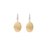 Marco Bicego 18K Yellow Gold Siviglia Diamond Studded Drop Earrings