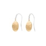 Marco Bicego 18K Yellow Gold Siviglia Diamond Studded Drop Earrings